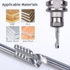 CNC Router Bits, Engraving Bits, End Mill, Single-Flute Spiral, Upcut