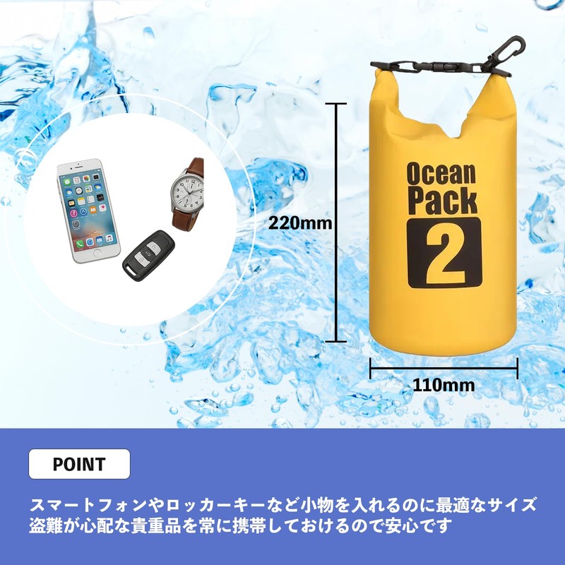 AWE THE OCEAN PACK Waterproof & Dustproof Bag, Dry Bag,