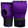 Hayabusa Quick Gel Boxing Hand Wrap Gloves - Purple/Black, Medium