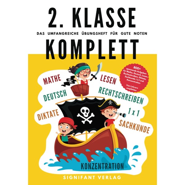 2. Klasse Komplett - Das umfangreiche Übungsheft für gute Noten: