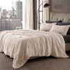 SLEEP ZONE Twin/Twin XL Comforter Set, Duvet Insert with Natural