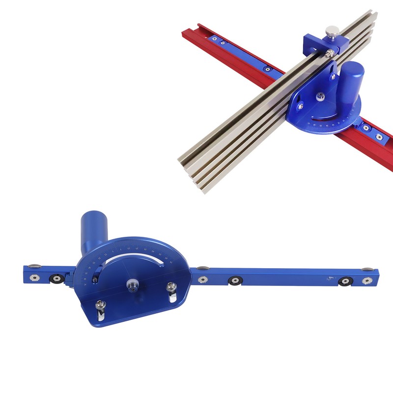 Table Saw Miter Gauge Angle Adjustment Aluminum Alloy Precise Miter