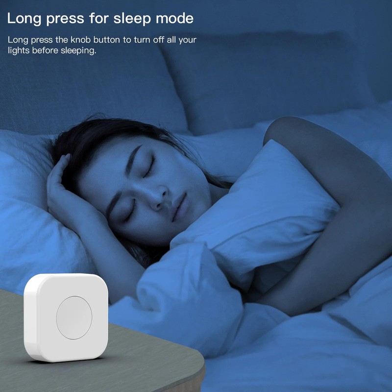 Byttlerom Tuya Zigbee Wireless Mini Switch One Key Push Button