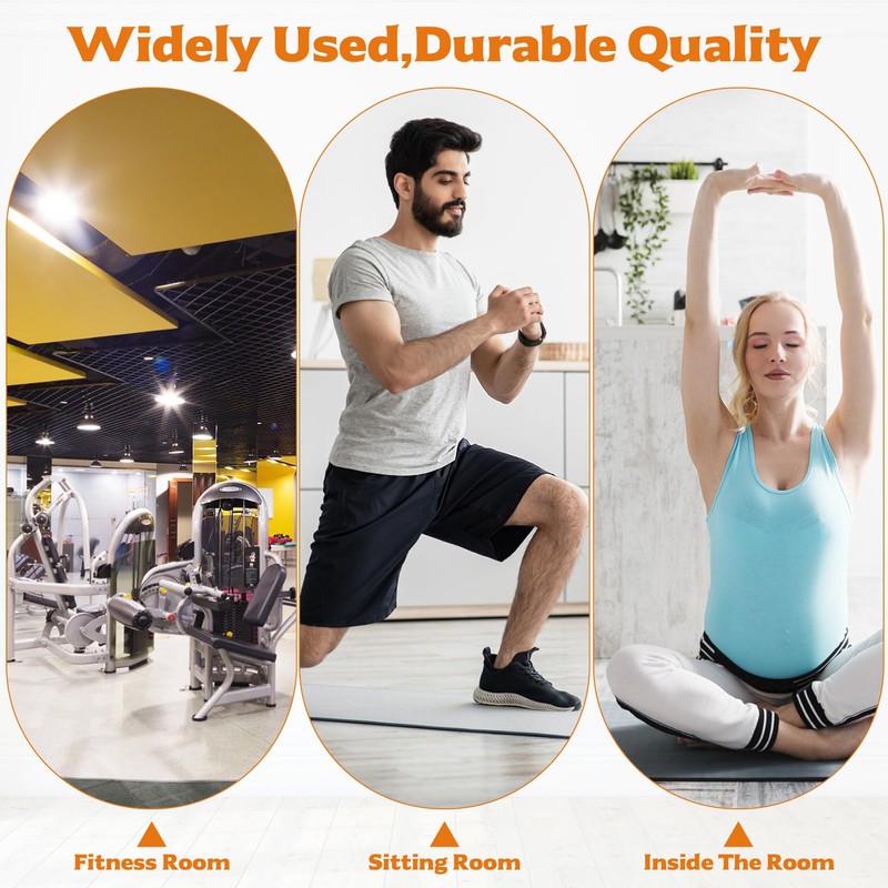Vertical Barbell Bar Wall Hook, Dumbbell Stand Wall Mount for