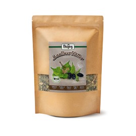 Biojoy Organic Mulberry Leaf Tea (250g), Dried and Cut (Morus alba, Morus nigra)
