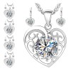 High Monaco - Joyeria Set De Cadenas Y Aretes, Mxvyc-005,