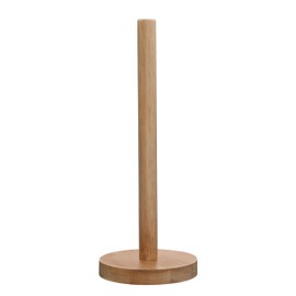 Premier Housewares 1103953 Kitchen Roll Holder Wall Mounted Kitchen Roll Holder Kitchen Roll Stand H31 X W12 Cm X D12 Cm Brown