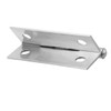 sourcing map 4pcs Self-Closing Spring Hinge 50 mm Stainless Steel