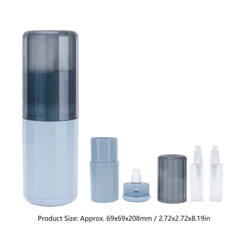 Portable Empty Container Lotion Cosmetic Bottle Kit Storage Box Refillable