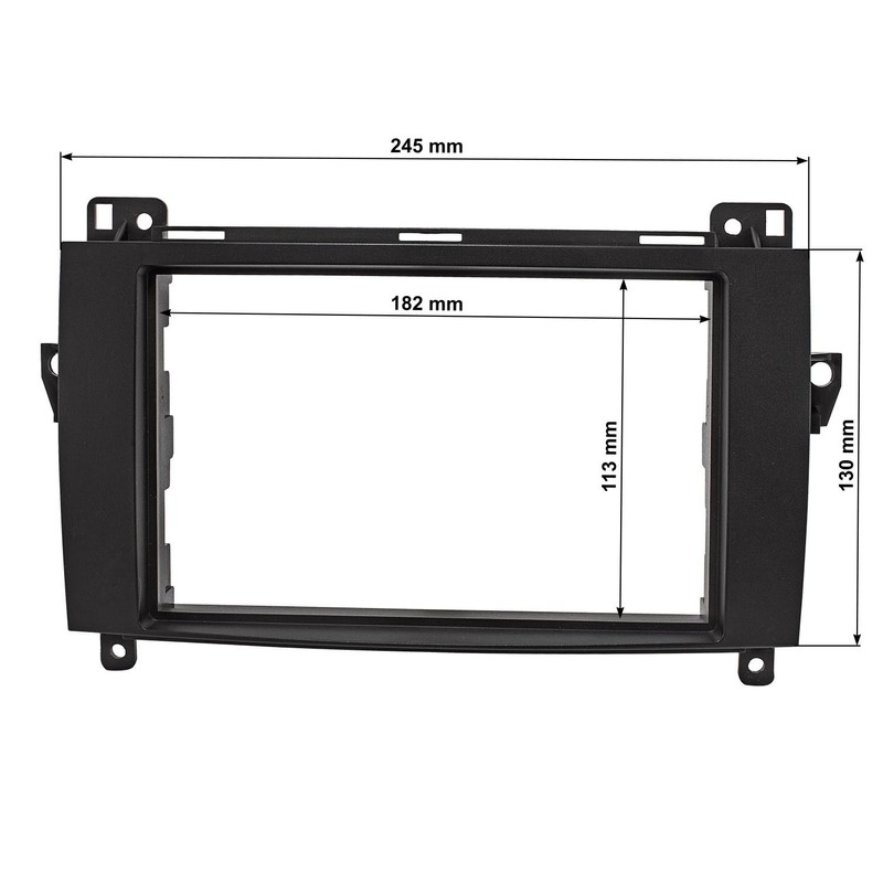tomzz Audio 2434-005 Double DIN Radio Fascia Set Compatible with
