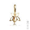 The Jewellery Store London Lotus Flower Pendant Pinch Bail 925