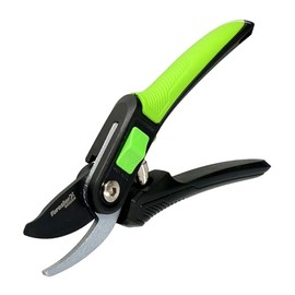 MIVOS Gartenschere mit verstellbarem Griff - 215mm - Astschere für Garten, Floristik - Bequeme Pflanzenschere, Blumenschere für kleine und große Hände