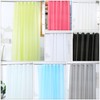 WedDecor Shower Curtains Mould Proof Resistant, Waterproof PEVA Shower Curtain