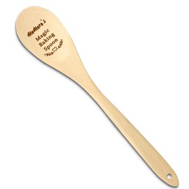 Beliran Memere Cooking Wooden Spoons - Memeres Gifts Mothers Day Wood Spoons, Gifts for Memeres from Grandkids Wooden Cooking Utensils, Memere's Magic Kitchen Gift Kitchen Accessories, 12 Inch