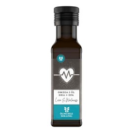 Ölmühle Solling Vital Oil, Omega DHA + EPA Linen + Walnut, 100 ml