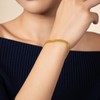 Watforsh Chunky Gold Link Bracelet for Women Adjustable Italian Braided