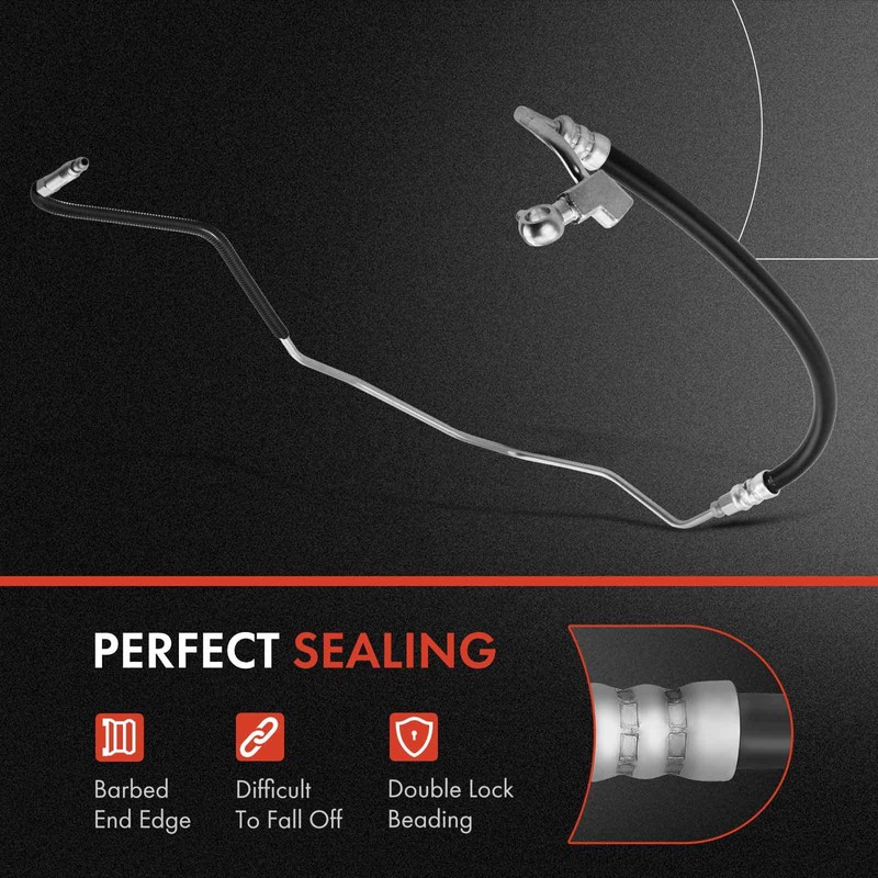 A-Premium Power Steering Pressure Hose Line Assembly Compatible with Infiniti