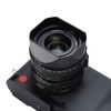 Metal Square Lens Hood 43mm with Cover for Leica Q3/Q3-43