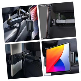 Operitacx Tablet Halterung fürs Auto Verstellbar Abs Material 360° Drehbar für Kopfstütze Kompatibilität Design