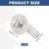 sourcing map 4Pcs Air Conditioner Drain Hose Connector Elbow Fitting