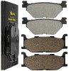 Caltric Front Rear Brake Pads for Yamaha XVS950 V-Star 950