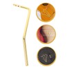 Mikinona 3pcs Gold Electric Guitar Tremolo Arm Set Replacement Vibrato