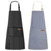 saerryor 2 Pack Chef Apron, Chef Aprons for Women with