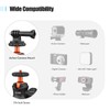 Domary UURIG BH-07 Mini Ball Head Camera Tripod Mount 1/4