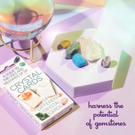 Crystal Healing Deck- Complete Guide to Meaning & Uses of Crystal, Stones, and Gems - 54 Crystal Oracle Cards - Enhance Your Body Care Routine & Energize Your Life