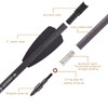 ELONG OUTDOOR 12x 7.5inch R9 Crossbow Bolts Arrows SP350
