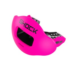 Shock Doctor Lip Guard, Adult and Youth Mouth Guard Football with Strap, Breathable Wide Opening Football Mouthpiece for Youth and Adults OSFA, Shock Doctor Mouth Guards, Max Airflow