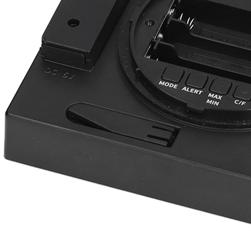 5in Wall Shower Clock Digital Timer Alarm Temperature Humidity Display