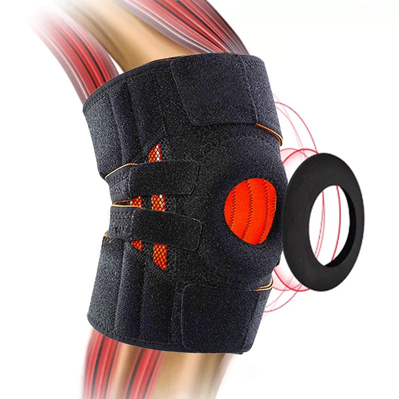 Zen Zen Rodillera Ortopedica deportiva de compresion autoajustable de Neopreno