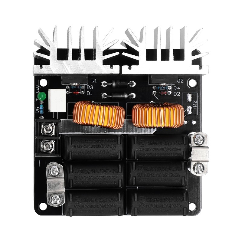 1000W ZVS Induction Heating Board Module Low Voltage Heater Coil