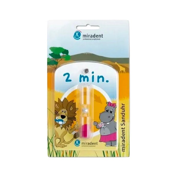 Miradent Children Teath Brushing Hourglass 1 pcs