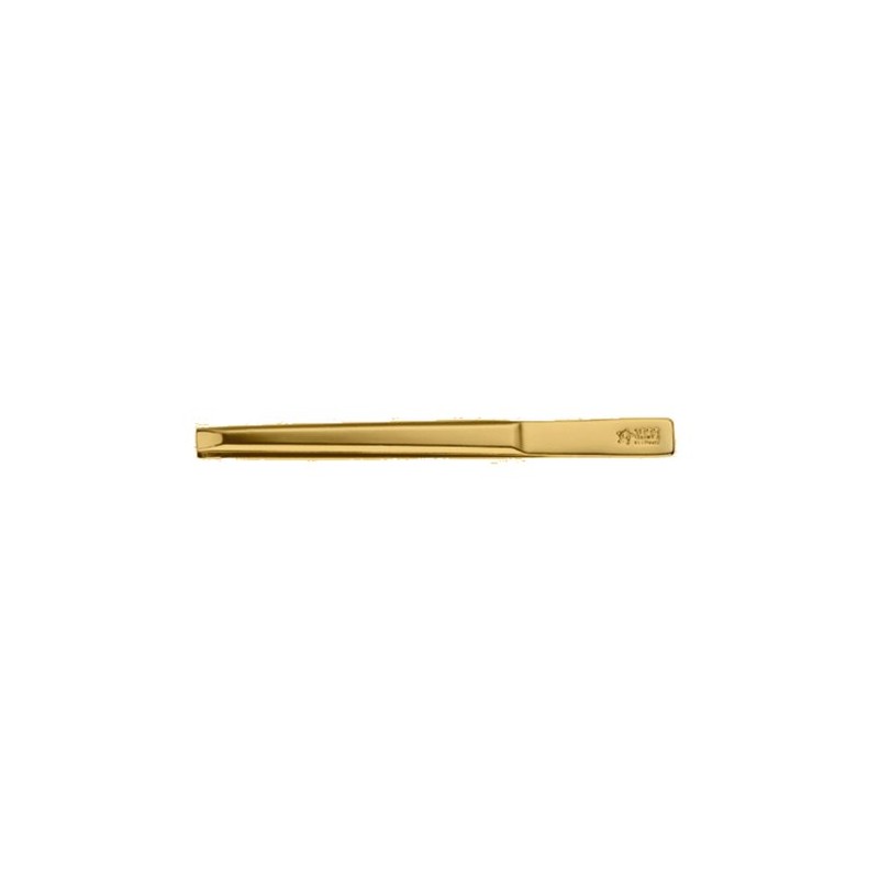 Pfeilring Tweezers Straight 8 cm Gold-Plated