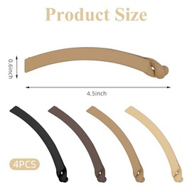 AIBFRID Pinzas Para El Cabello Tipo Banana Para Mujer Pinzas Mate Tipo Banana Para Cabello Grueso Pinzas Antideslizantes Tipo Banana Para Niñas Lindas