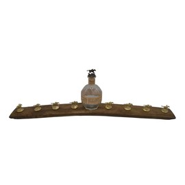 Elite Wine Racks Cork Stopper Display for Blanton's Corks (Walnut)