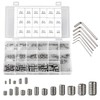 261PCS Hex Allen Head Socket Set Screw, KWOKWEI Grub Screw