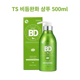 TS BD shampoo 500g 1 unit Dandruff itching relief hair care / TS비디(BD)샴푸 500g 1개 비듬 가려움 완화 헤어케어