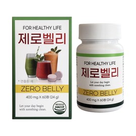 Zero Belly ZERO BELLY Compressed Smoothie 400mg x 60 tablets (6) / 제로벨리 ZERO BELLY 압축스무디 400mg x 60정 6개