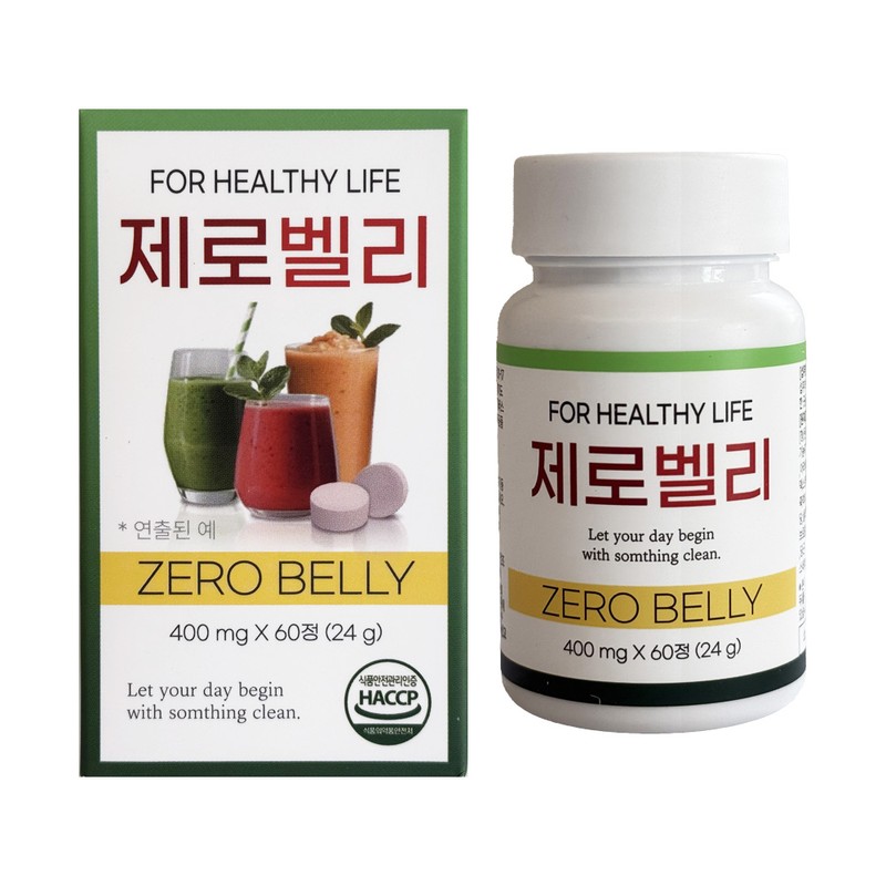 Zero Belly ZERO BELLY Compressed Smoothie 400mg x 60 tablets
