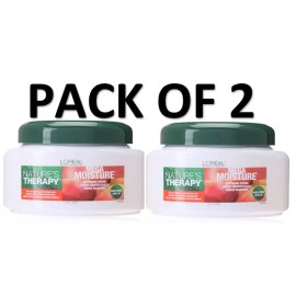 L'Oreal 2 Pack L'Oreal Natures Therapy Mega Moisture Nurturing Creme, 16 Oz -