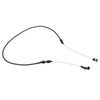 914mm/36in Stainless Steel Throttle Cable Replacement with Wrench AF42‑1101BLK Universal