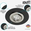 Compensation panel for recessed spotlights Ø 15 cm with spring