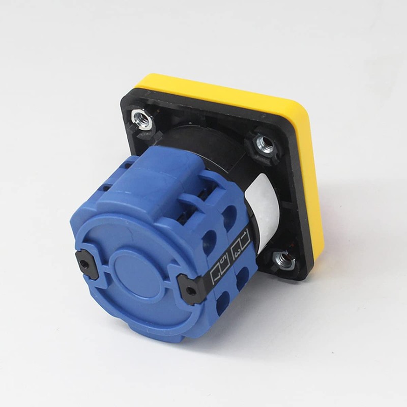 1Pcs Universal Changeover Selector Switch, Dual Power Switch, 3 Positions