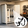 6 Pcs ABS Storage Shed Tool Hooks Set – Heavy-Duty