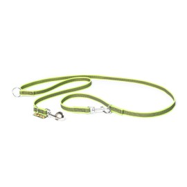 Julius-K9 Colour and Grey Rubber Lead, adjustable