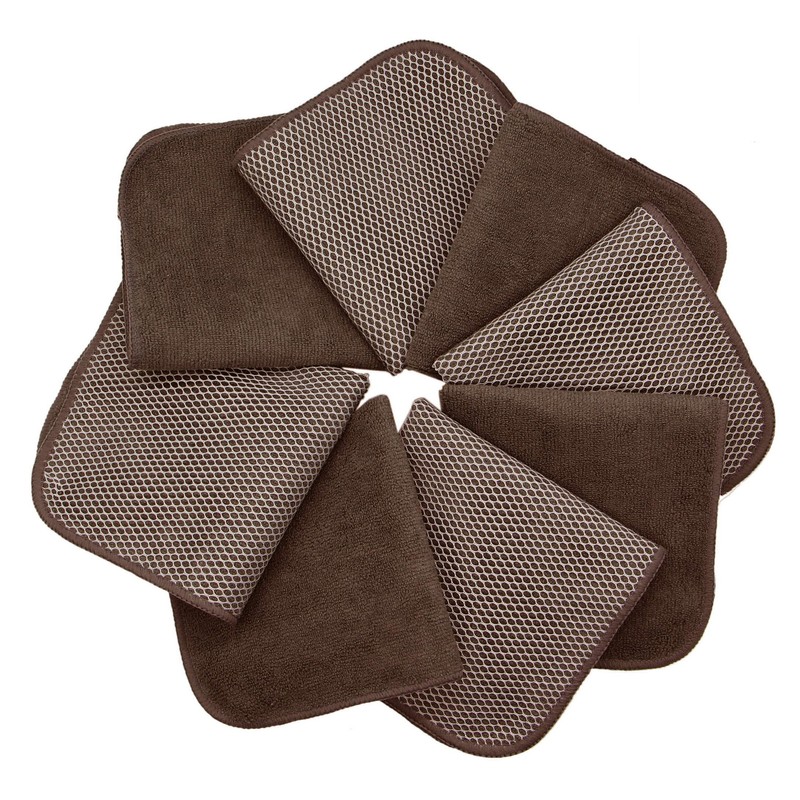 Microfiber Dish Cloths Fast Drying Kitchen Cleaning Cloth Dish Rags