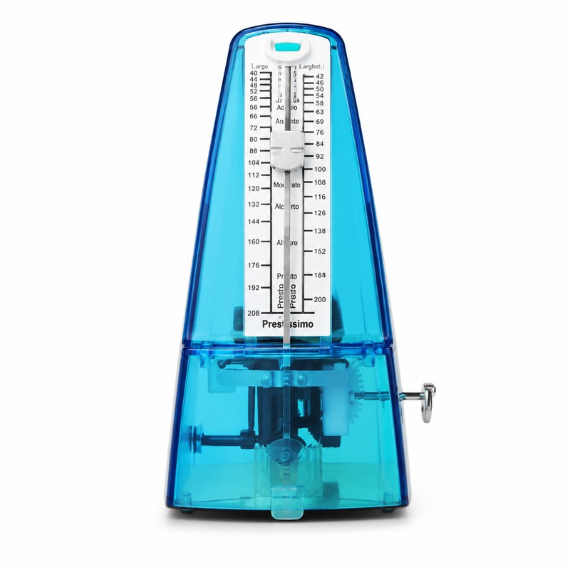 Mechanical Metronome for Music Practice – Wind-Up Rhythm Trainer for